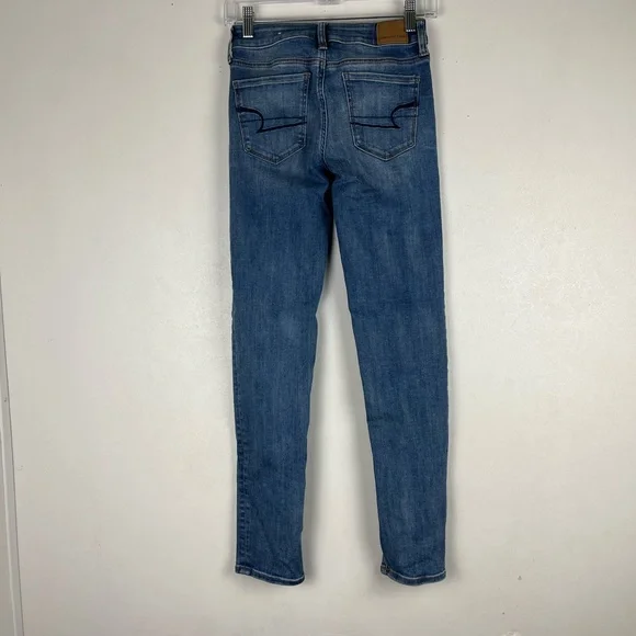 American Eagle Outfitters Super Stretch Skinny Jeans 0 - Picture 5 of 12